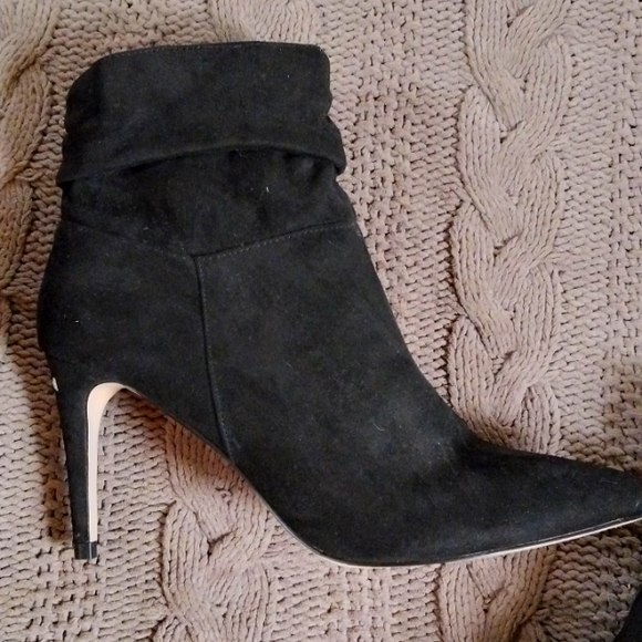 XOXO Shoes Xoxo Black Heeled Ankle Boots Poshmark